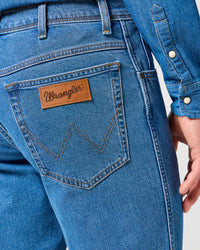 Wrangler Texas Stretch Authentic Straight Mens Jeans - Desert Mirage | Wrangler Jeans | JEANSTORE