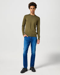 Wrangler Texas SLIM Mens Jeans - Blue Jam | Wrangler Jeans | JEANSTORE