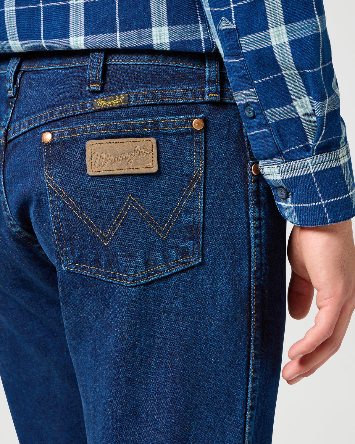 Wrangler 13MWZ Original Cowboy Cut Mens Jeans - Dark Stone | Wrangler Jeans | JEANSTORE