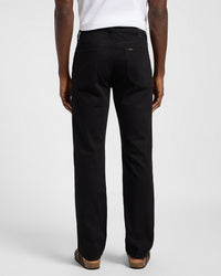 Lee West Relaxed Straight Mens Jeans - Clean Black | Lee Jeans | JEANSTORE