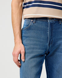Wrangler River Regular Tapered Mens Jeans - Outlaw | Wrangler Jeans | JEANSTORE