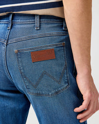 Wrangler River Regular Tapered Mens Jeans - Outlaw | Wrangler Jeans | JEANSTORE