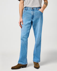 Wrangler Horizon Bootcut Mens Jeans - Bohemian Blue