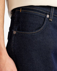 Wrangler Larston 'Epic Soft' Slim Tapered Mens Jeans - Moonlight Rinse