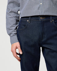 Wrangler Greensboro Epic Soft Lightweight Regular Fit Mens Jeans - Moonlight Rinse | Wrangler Jeans | JEANSTORE