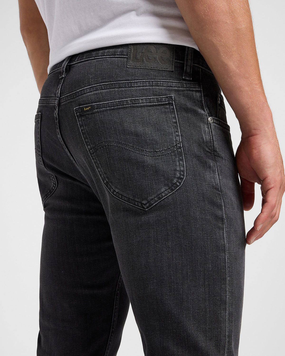 Lee Rider Slim Fit Lightweight Mens Jeans - Phantom | Lee Jeans | JEANSTORE