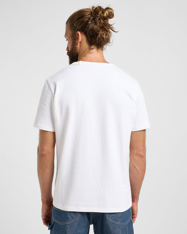 Lee 101 Heavyweight Core Tee - Bright White