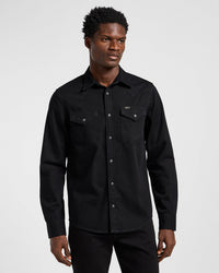 Lee Regular Western Denim Shirt - Black | Lee Shirts | JEANSTORE
