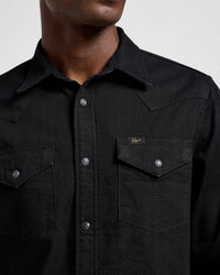Lee Regular Western Denim Shirt - Black | Lee Shirts | JEANSTORE