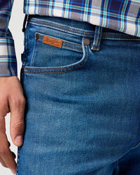 Wrangler Texas Stretch Authentic Straight Mens Jeans - Verdant Tone | Wrangler Jeans | JEANSTORE