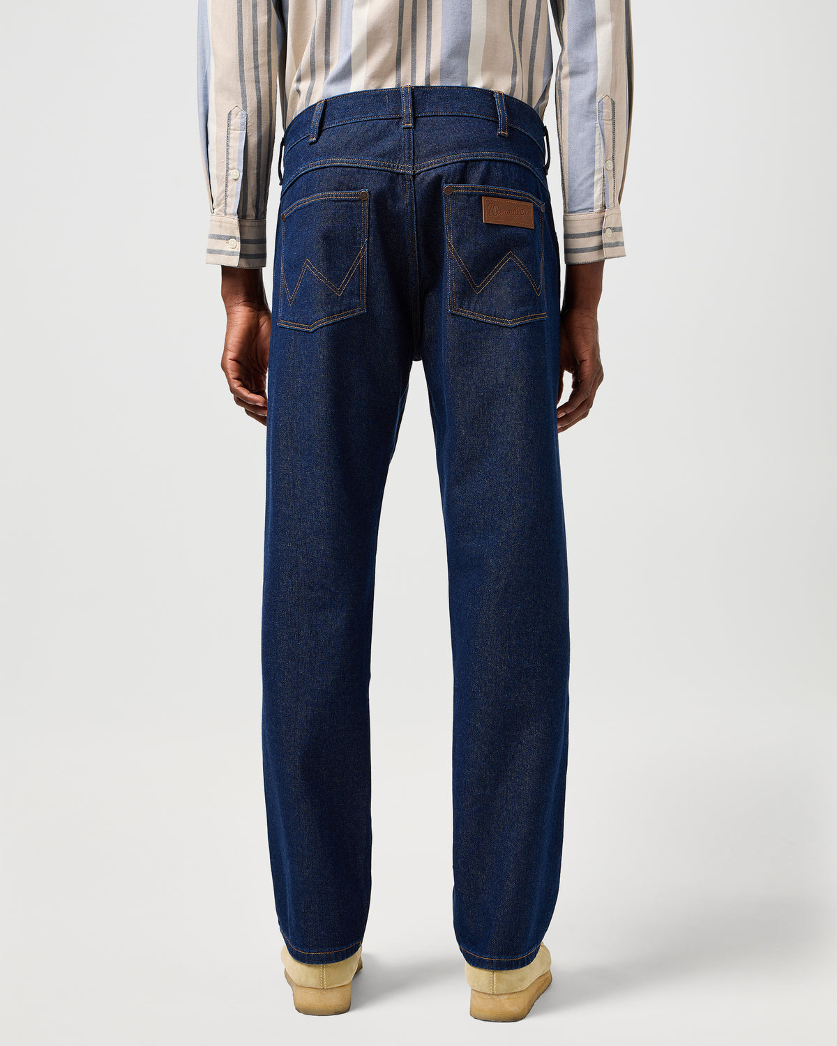Wrangler Frontier Lightweight Relaxed Straight Mens Jeans - Rinsed Night | Wrangler Jeans | JEANSTORE