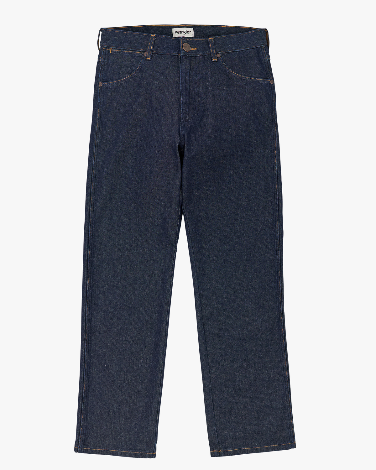 Wrangler Frontier Lightweight Relaxed Straight Mens Jeans - Rinsed Night | Wrangler Jeans | JEANSTORE