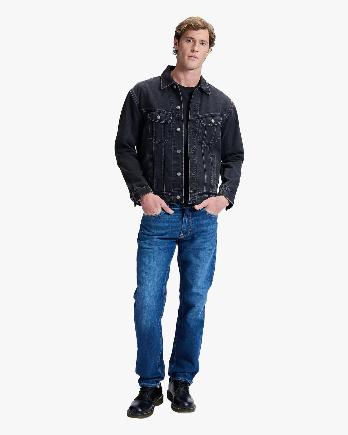 Lee Daren Zip Fly Regular Fit Mens Jeans - Mojo