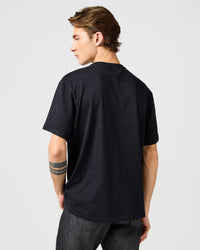 Wrangler Solid Tee - Black | Wrangler T Shirts | JEANSTORE