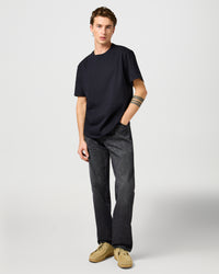 Wrangler Solid Tee - Black | Wrangler T Shirts | JEANSTORE