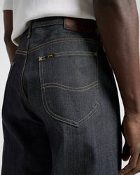 Lee 101 R Made In Japan Relaxed Fit Kaihara Recycled Cotton 14.75oz Selvedge Mens Jeans - Dry | Lee Jeans | JEANSTORE