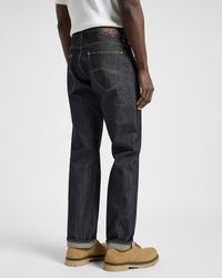Lee 101 Z Made In Japan Regular Fit Kaihara Recycled Cotton 14.75oz Selvedge Mens Jeans - Dry | Lee Jeans | JEANSTORE