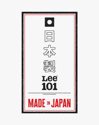 Lee 101 Z Made In Japan Regular Fit Kaihara Recycled Cotton 14.75oz Selvedge Mens Jeans - Dry | Lee Jeans | JEANSTORE