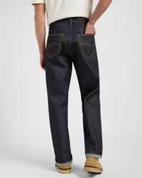 Lee 101 L Made In Japan Loose Fit Kaihara Recycled Cotton 14.75oz Selvedge Mens Jeans - Dry | Lee Jeans | JEANSTORE