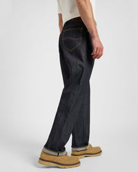 Lee 101 L Made In Japan Loose Fit Kaihara Recycled Cotton 14.75oz Selvedge Mens Jeans - Dry | Lee Jeans | JEANSTORE