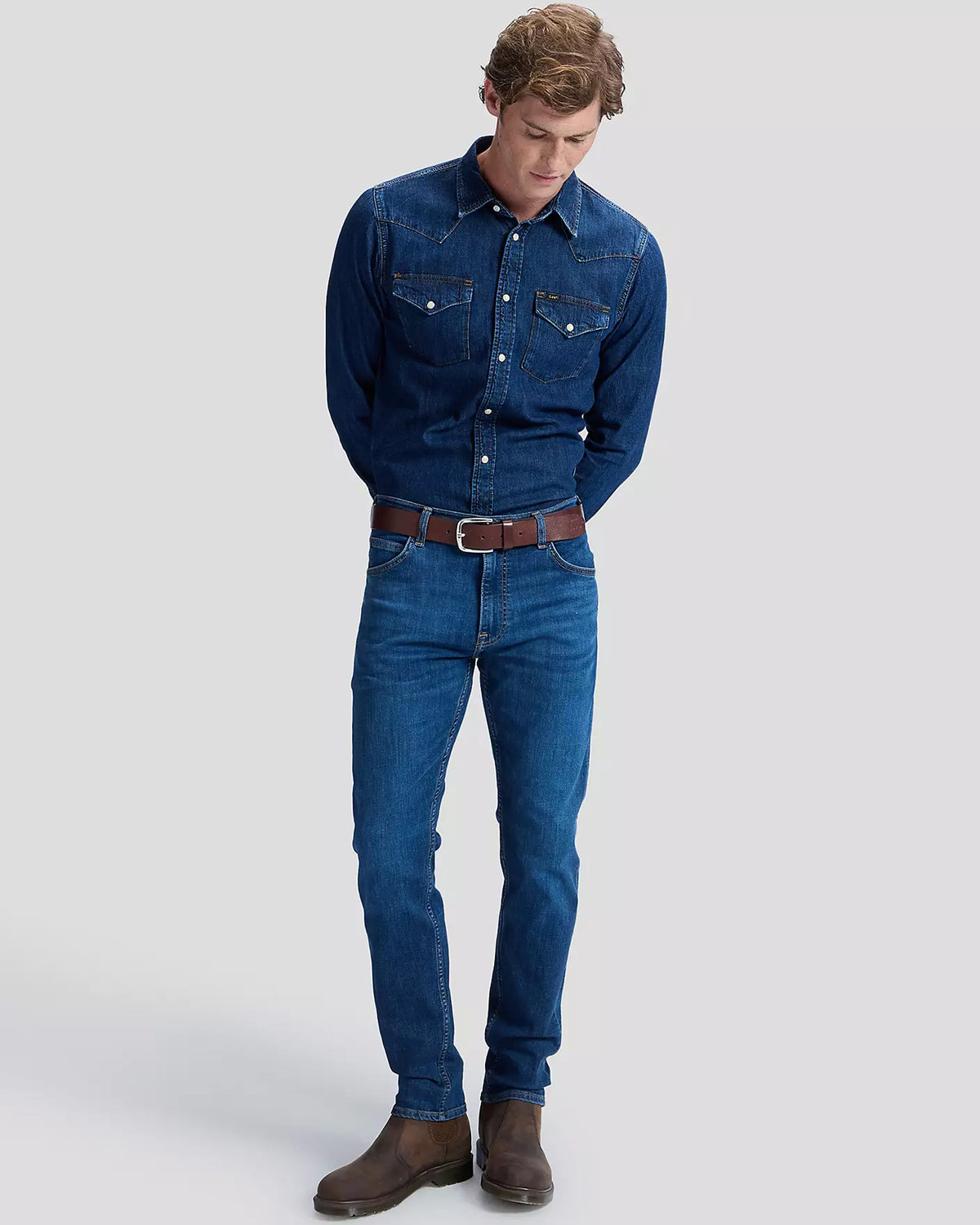 Lee Regular Western Denim Shirt - Rinse | Lee Shirts | JEANSTORE