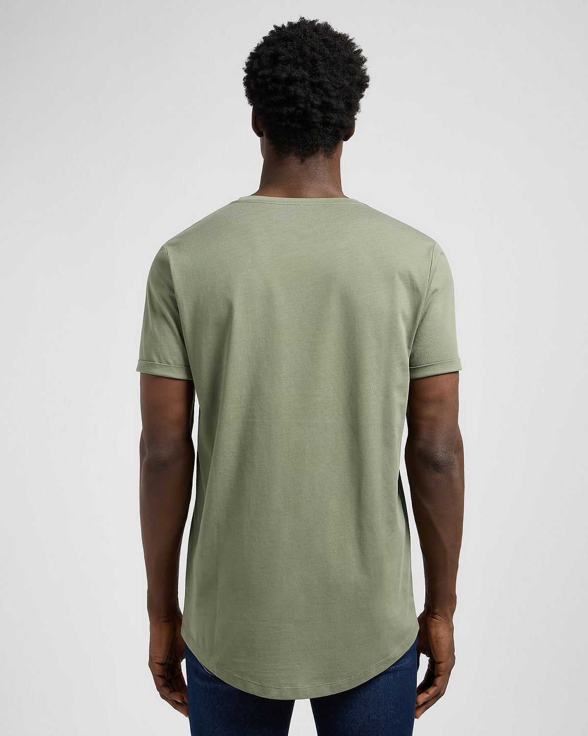 Lee Shaped Tee - Olive Stone | Lee T Shirts | JEANSTORE