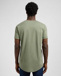 Lee Shaped Tee - Olive Stone | Lee T Shirts | JEANSTORE