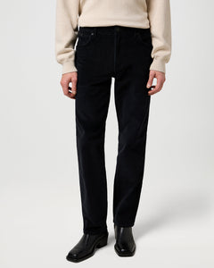 Wrangler Texas Stretch Authentic Straight Mens Cords - Black