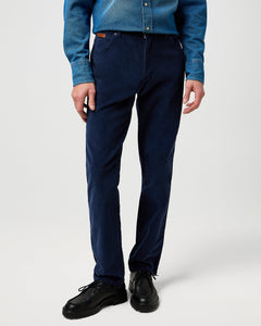 Wrangler Texas SLIM Mens Cords - Mood Indigo