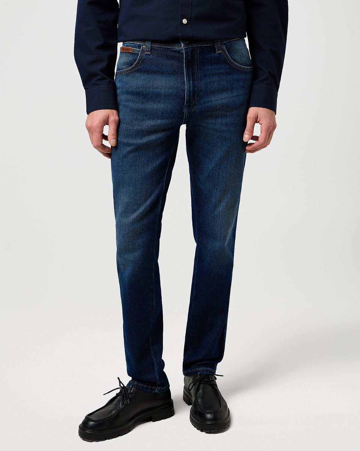 Wrangler Texas SLIM 'Epic Soft' Mens Jeans - Fog | Wrangler Jeans | JEANSTORE