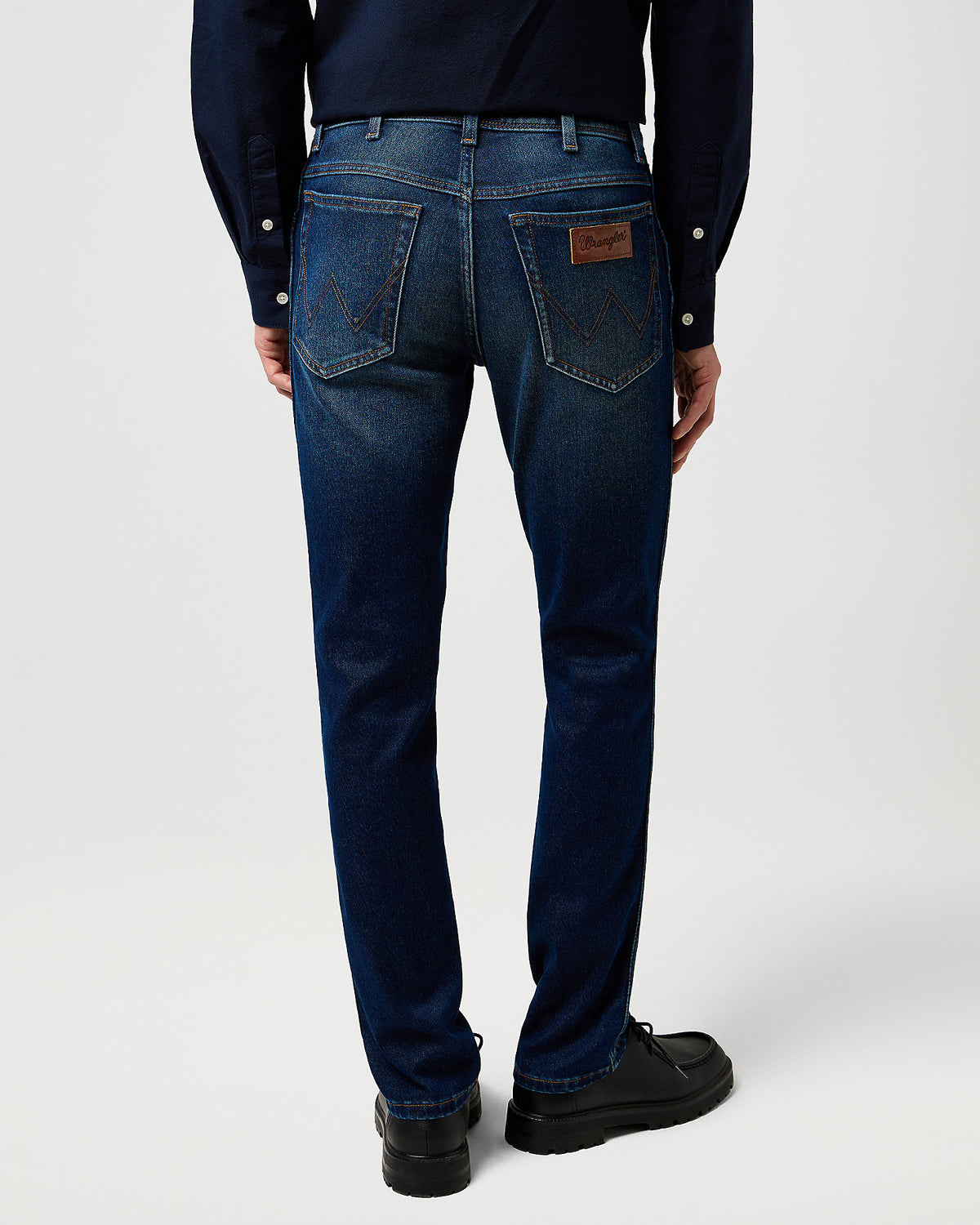 Wrangler Texas SLIM 'Epic Soft' Mens Jeans - Fog | Wrangler Jeans | JEANSTORE
