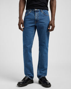 Lee Brooklyn Straight Regular Fit Mens Jeans - Belmont