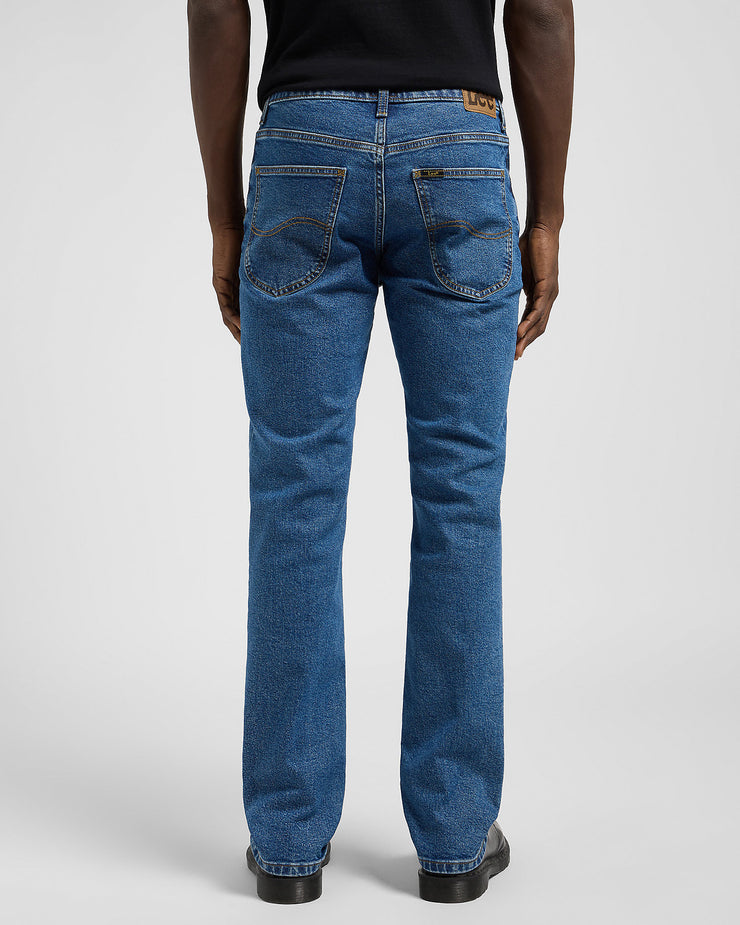 Lee Brooklyn Straight Leg Jeans For Men: Buy In Black & Blue Lee Brooklyn Straight Leg Jeans For Men: Buy In Black & Blue