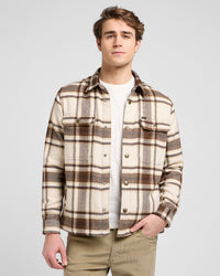 Lee Relaxed Overshirt - Arabica Plaid
