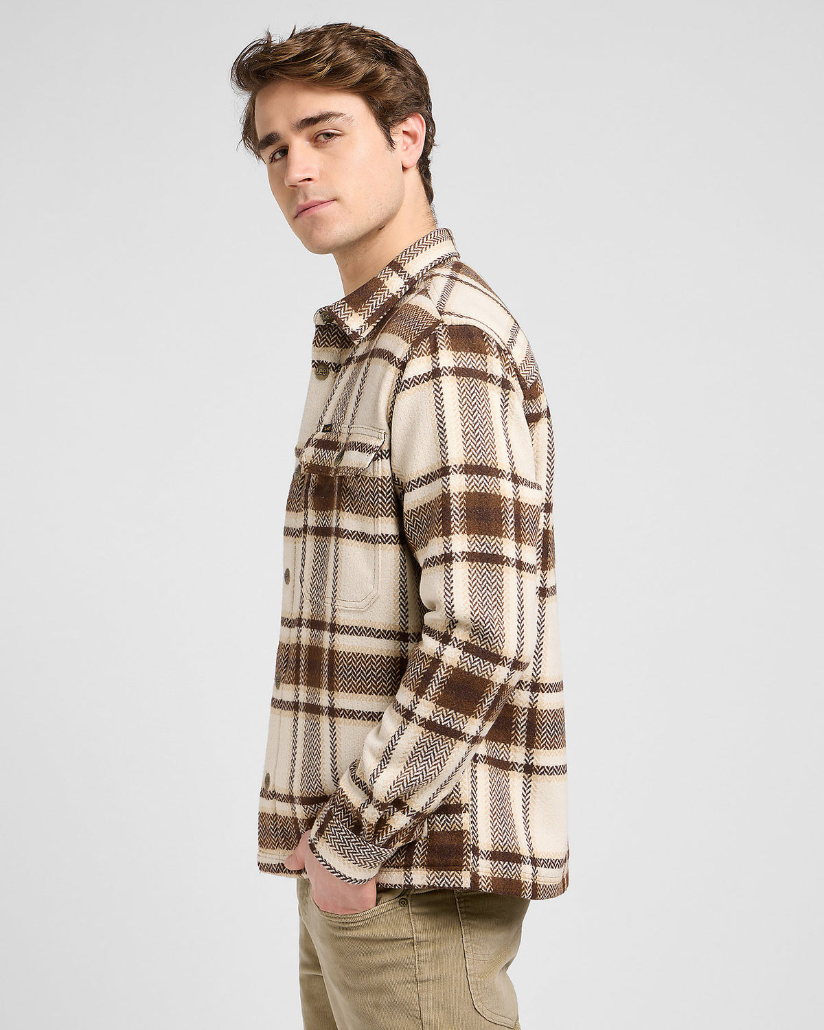 Lee Relaxed Overshirt - Arabica Plaid