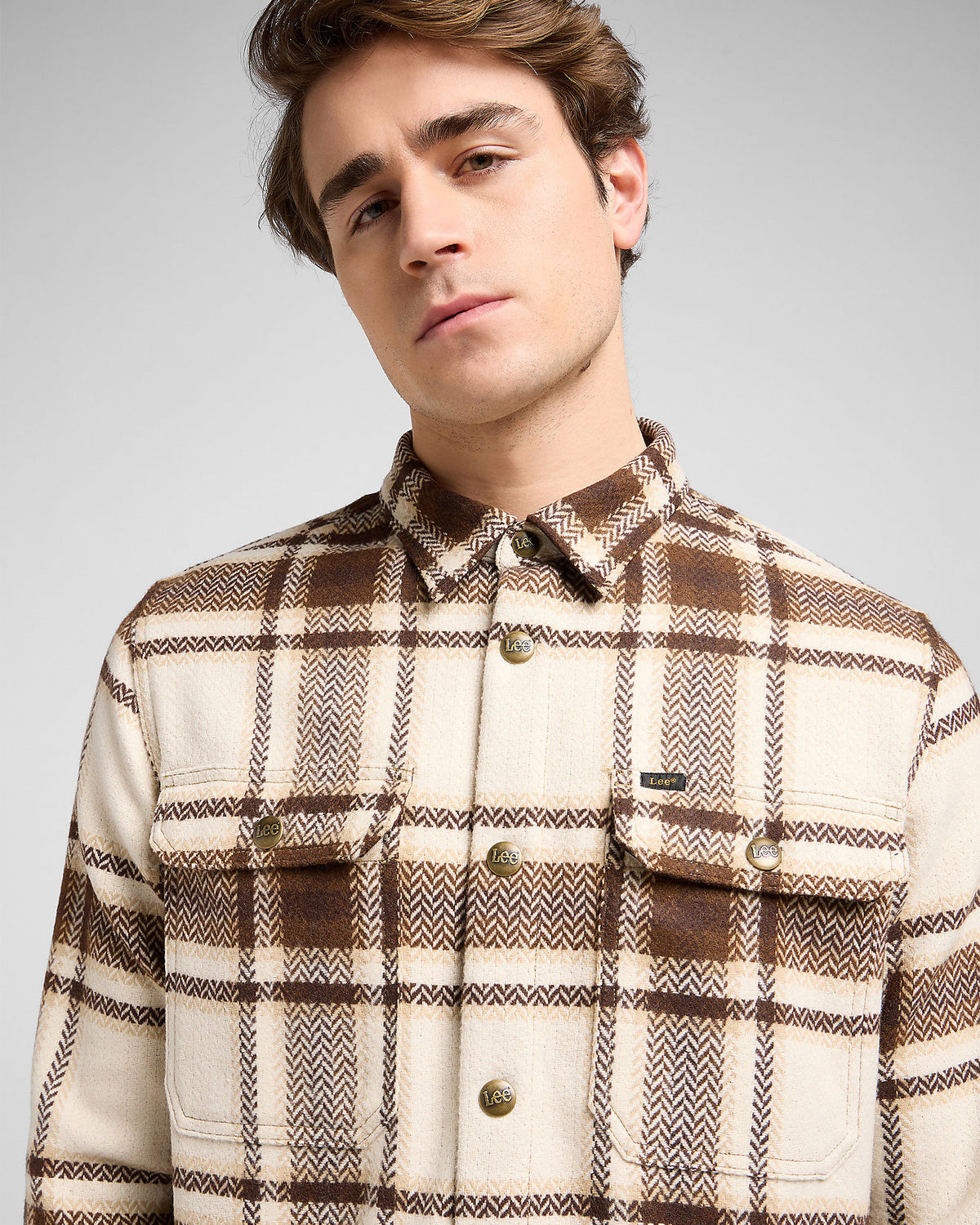 Lee Relaxed Overshirt - Arabica Plaid