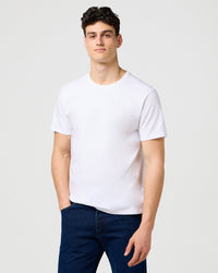 Wrangler 3-Pack Tees - White | Wrangler T Shirts | JEANSTORE