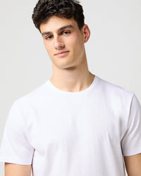 Wrangler 3-Pack Tees - White | Wrangler T Shirts | JEANSTORE