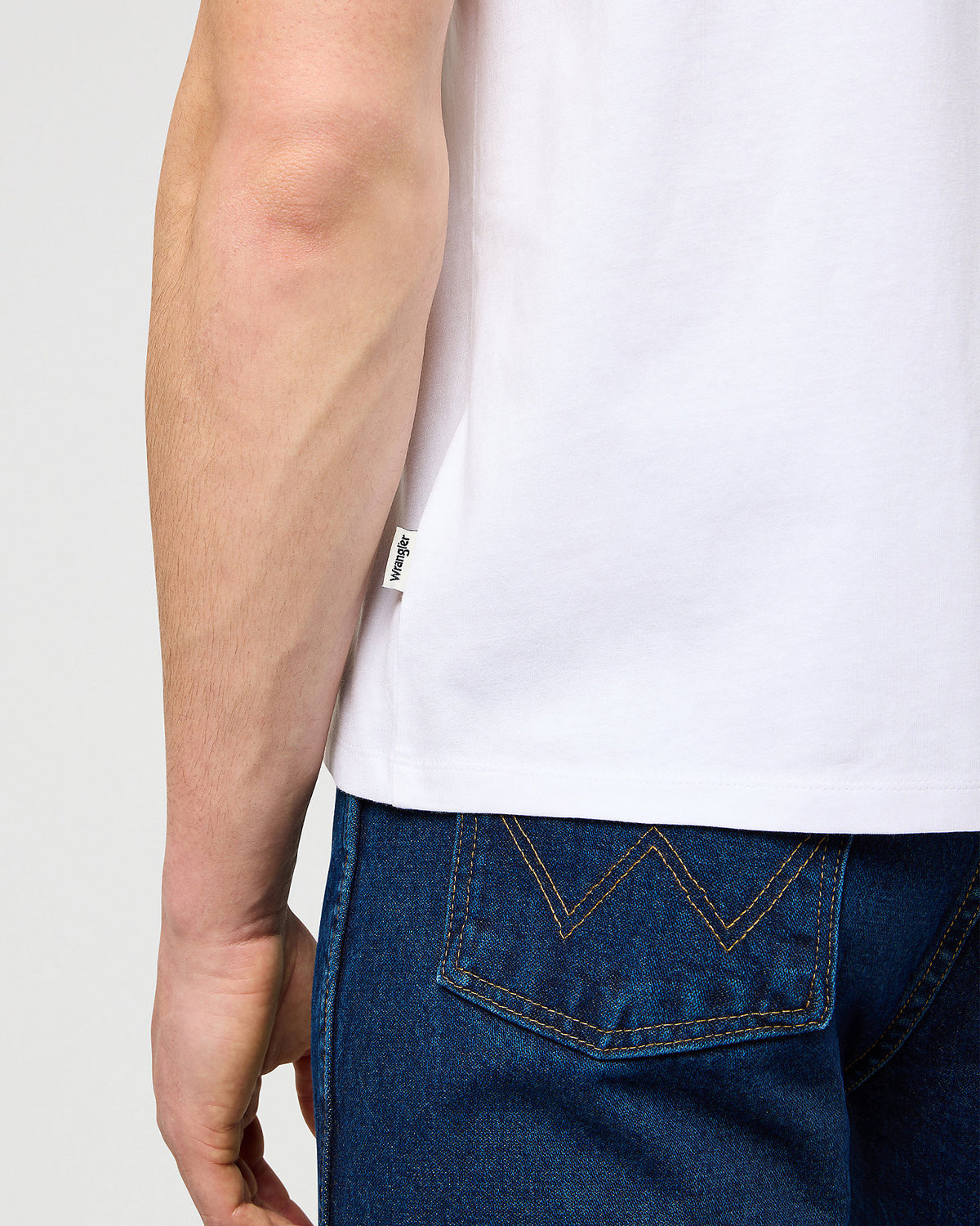 Wrangler 3-Pack Tees - White | Wrangler T Shirts | JEANSTORE