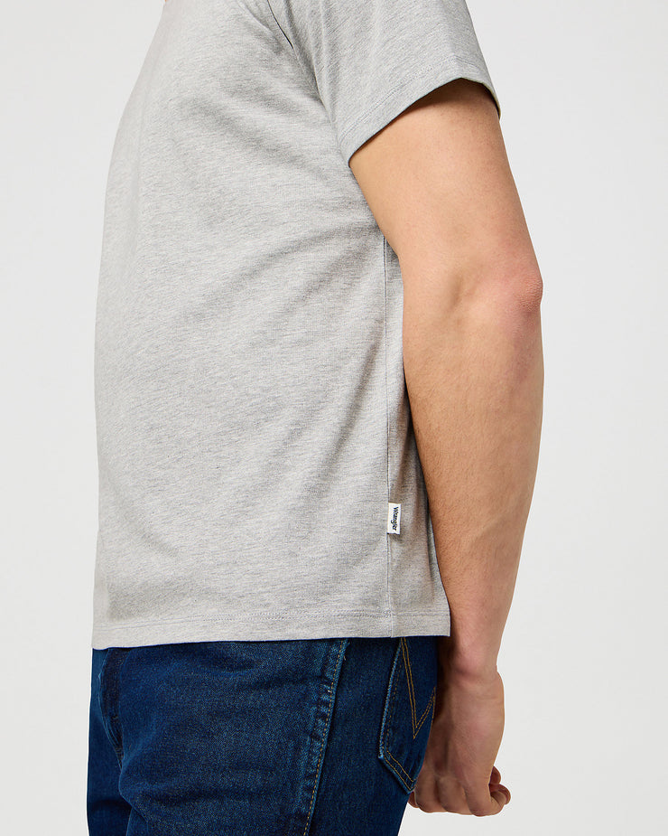 Wrangler 3-Pack Tees - White / Grey / Black | Wrangler T Shirts | JEANSTORE