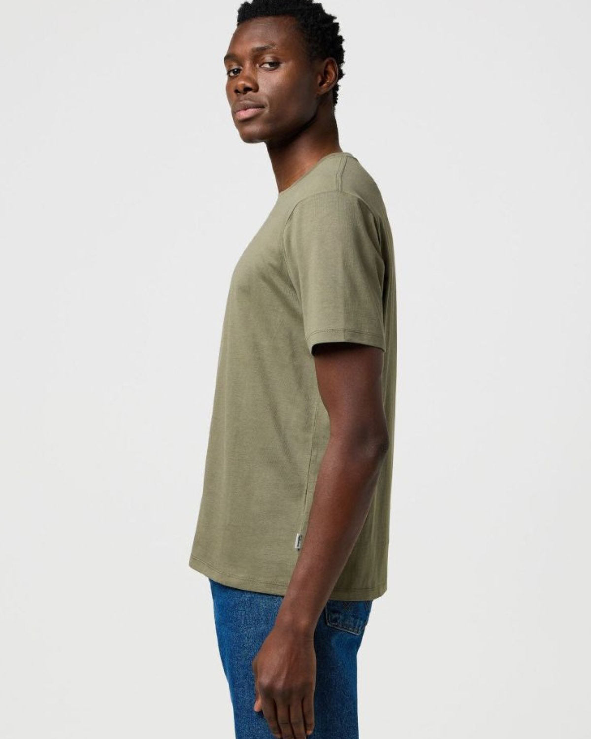 Wrangler 3-Pack Tees - White / Olive / Navy