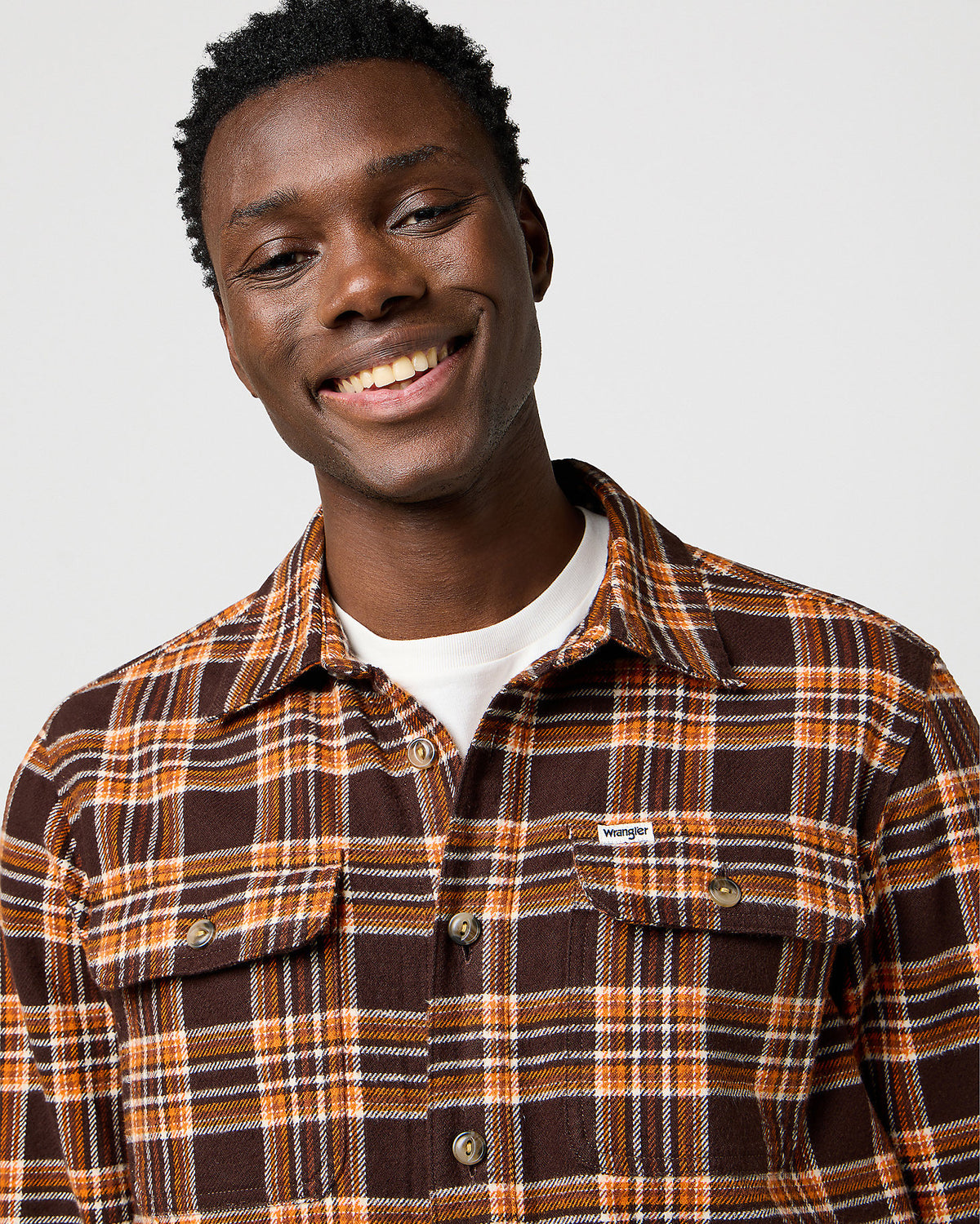Wrangler Overshirt - Deep Brown