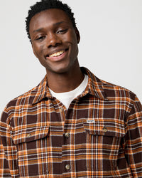 Wrangler Overshirt - Deep Brown