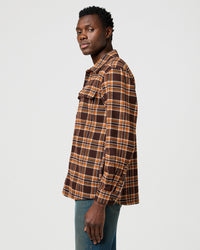 Wrangler Overshirt - Deep Brown