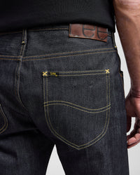 Lee 101 S Made In Japan Slim Fit Kaihara Recycled Cotton 14.75oz Selvedge Mens Jeans - Dry | Lee Jeans | JEANSTORE