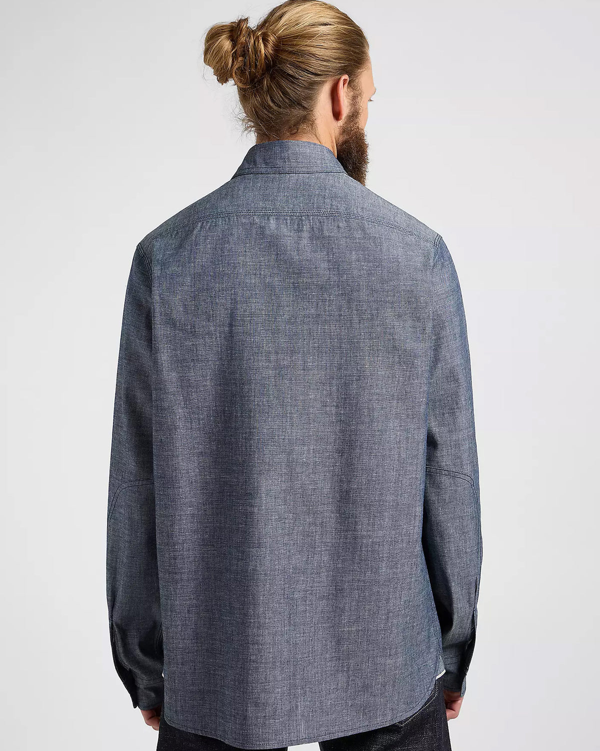 Lee 101 Made In Japan Heritage Workwear Relaxed Shirt - Dry Blue | Lee Shirts | Jeanstore
