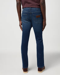 Wrangler Larston 'Epic Soft' Slim Tapered Mens Jeans - Fog | Wrangler Jeans | JEANSTORE