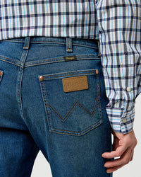 Wrangler Wrancher '365 Cool' Regular Bootcut Mens Jeans - Old Habits | Wrangler Jeans | JEANSTORE
