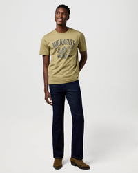 Wrangler Wrancher 'Epic Soft' Regular Bootcut Mens Jeans - Moonlight Rinse | Wrangler Jeans | JEANSTORE