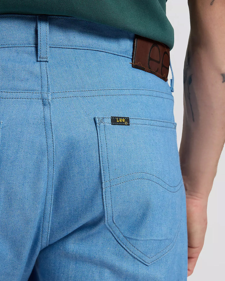 Lee 101 L Made In Japan Loose Fit Organic Cotton 10.25oz Selvedge Mens Jeans - Dry Low Dip
